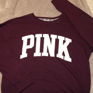 Lightweight PINK Sweatshirt